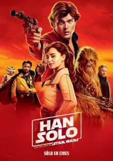 Cartel de Han Solo: Una Historia de Star Wars