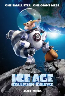 Cartel de Ice Age: El gran cataclismo