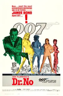 Cartel de James Bond contra el doctor No