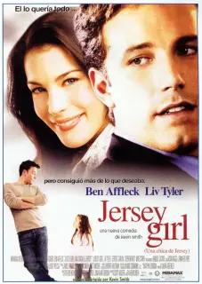 Cartel de Jersey girl (Una chica de Jersey)