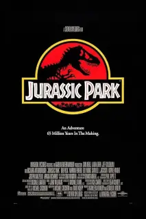 Cartel de Jurassic Park (Parque Jurásico)