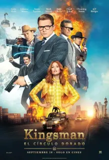 Cartel de Kingsman: El círculo de oro