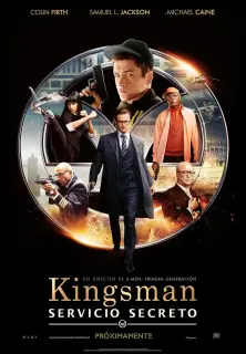 Cartel de Kingsman: Servicio secreto