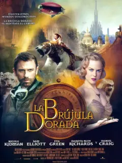 Cartel de La brújula dorada