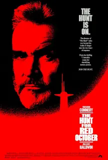 Cartel de La caza del Octubre Rojo