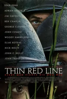 Cartel de La delgada línea roja