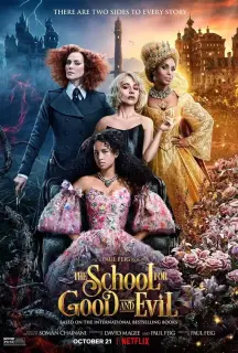 Cartel de La escuela del bien y del mal