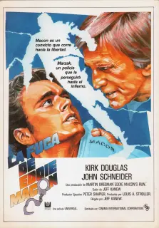 Cartel de La fuga de Eddie Macon