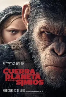 Cartel de La guerra del Planeta de los Simios