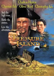 Cartel de La isla del tesoro