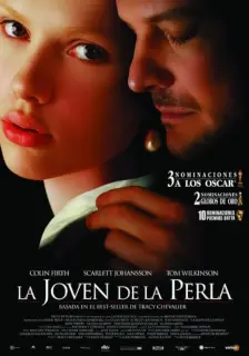 Cartel de La joven de la perla