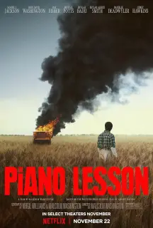 Cartel de La lección de piano