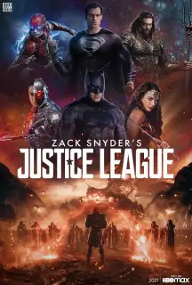 Cartel de La Liga de la Justicia de Zack Snyder