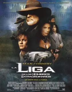 Cartel de La Liga de los Hombres Extraordinarios