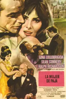 Cartel de La mujer de paja