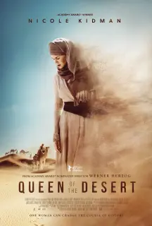 Cartel de La reina del desierto