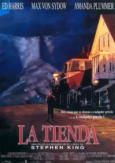 Cartel de La tienda