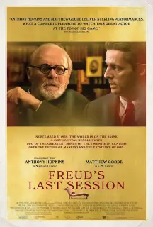 Cartel de La última sesión de Freud