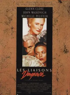 Cartel de Las amistades peligrosas