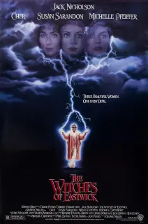 Cartel de Las brujas de Eastwick