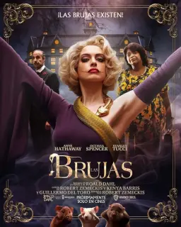 Cartel de Las Brujas (de Roald Dahl)