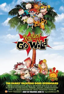 Cartel de Los rugrats: Vacaciones salvajes