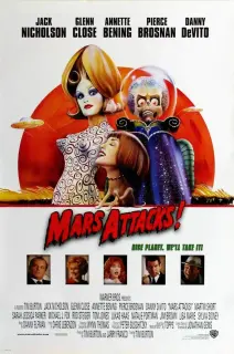 Cartel de Mars Attacks!