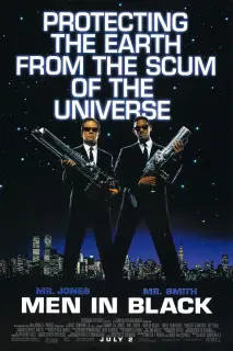 Cartel de Men In Black (Hombres de negro)
