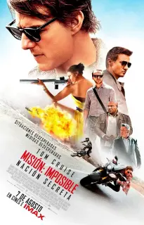 Cartel de Misión Imposible: Nación secreta