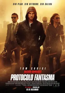Cartel de Misión: Imposible. Protocolo fantasma