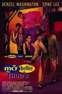 Cartel de Mo' better blues (Cuanto más, ¡mejor!)