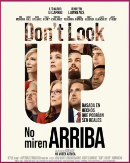 Cartel de No mires arriba