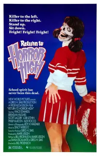 Cartel de Return to Horror High