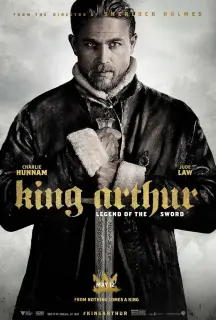 Cartel de Rey Arturo: La leyenda de Excalibur