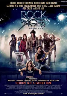 Cartel de Rock of Ages (La Era del Rock)