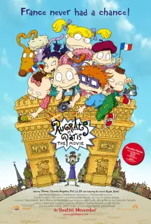 Cartel de Rugrats en París: La película