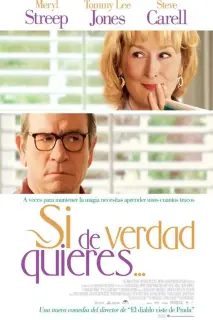 Cartel de Si de verdad quieres...