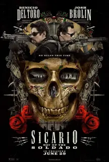 Cartel de Sicario: El día del soldado