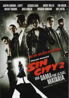 Cartel de Sin City: Una dama por la que matar
