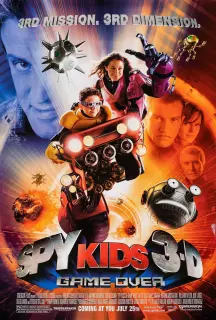 Cartel de Spy Kids 3D: Game Over