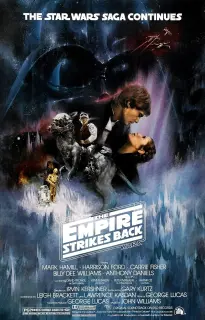 Cartel de Star Wars: Episodio V - El imperio contraataca