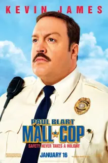 Cartel de Superpoli de centro comercial