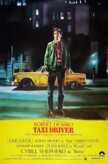 Cartel de Taxi Driver