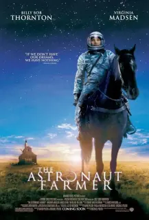 Cartel de El granjero astronauta