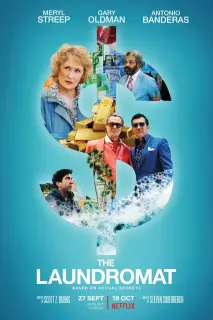 Cartel de The Laundromat: Dinero sucio