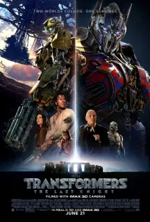 Cartel de Transformers: El último caballero