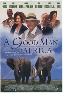 Cartel de Un buen hombre en África