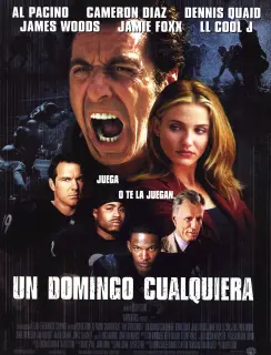 Cartel de Un domingo cualquiera