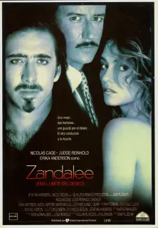 Cartel de Zandalee en el límite del deseo