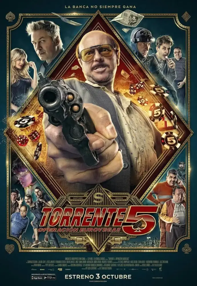 Cartel ampliado de Torrente 5: Operación Eurovegas